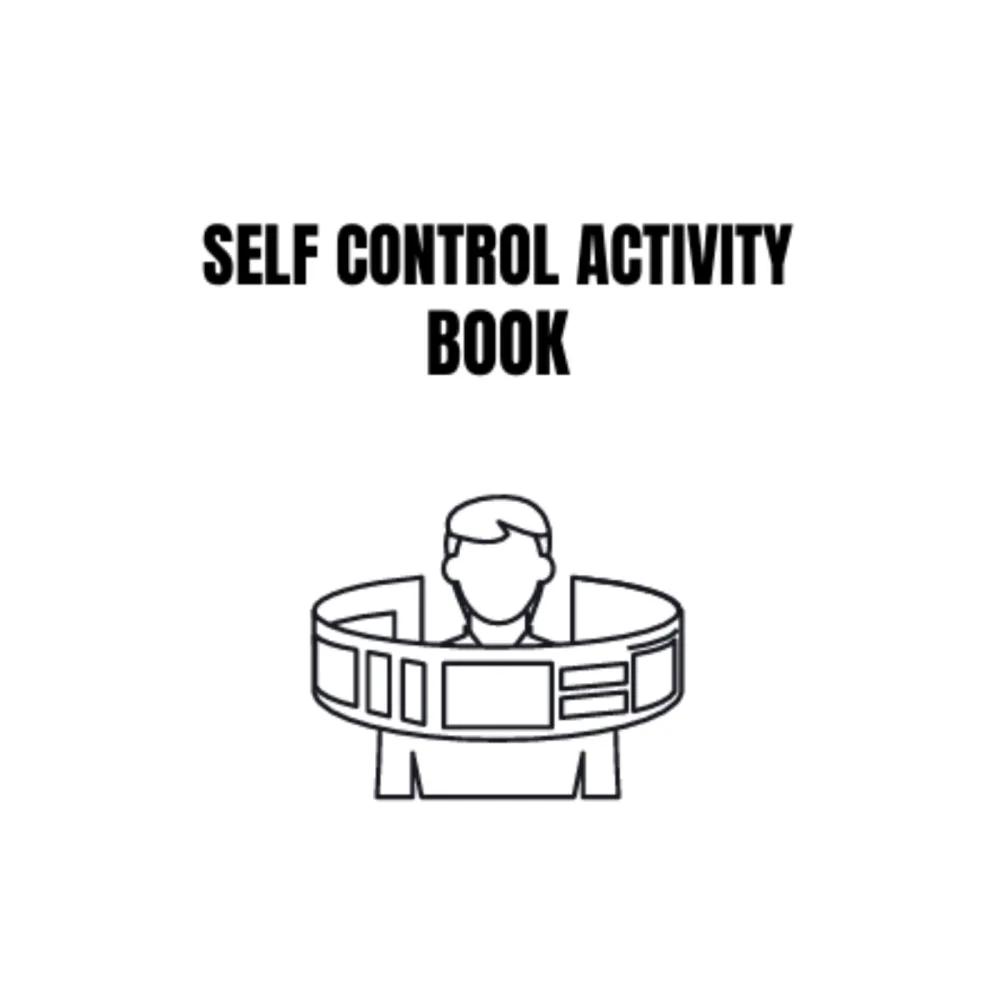 Self Control Activity Book Bundle