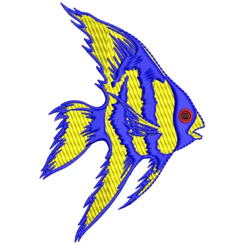 Fish Embroidery Design