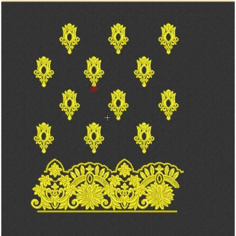 Flower Embroidery Design