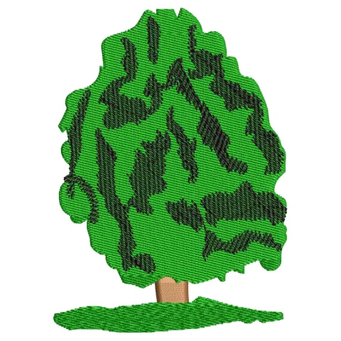 Plant Embroidery Design