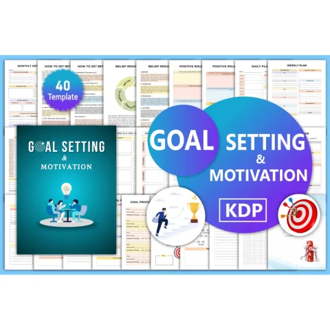 Goal Setting Motivation Planner