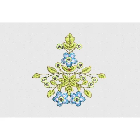 Flower Embroidery Design