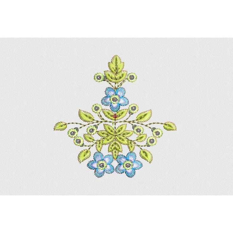 Flower Embroidery Design