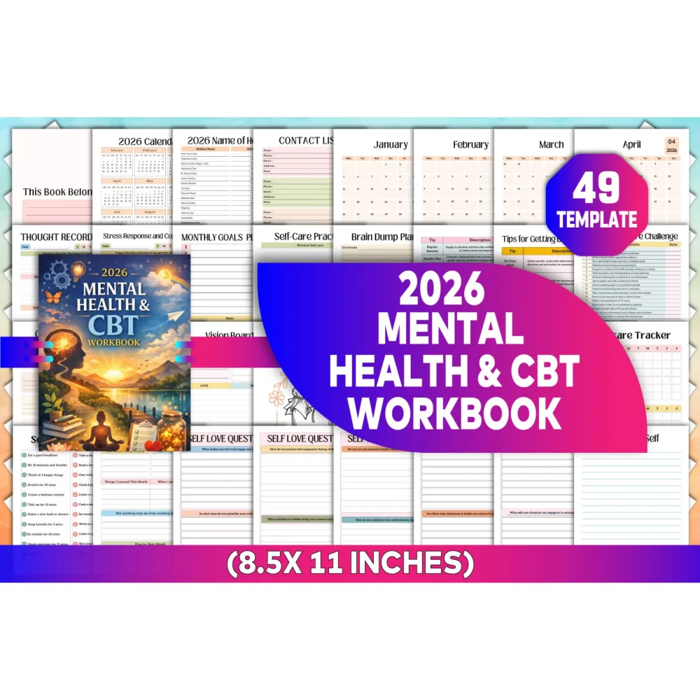 Mental Health CBT Workbook