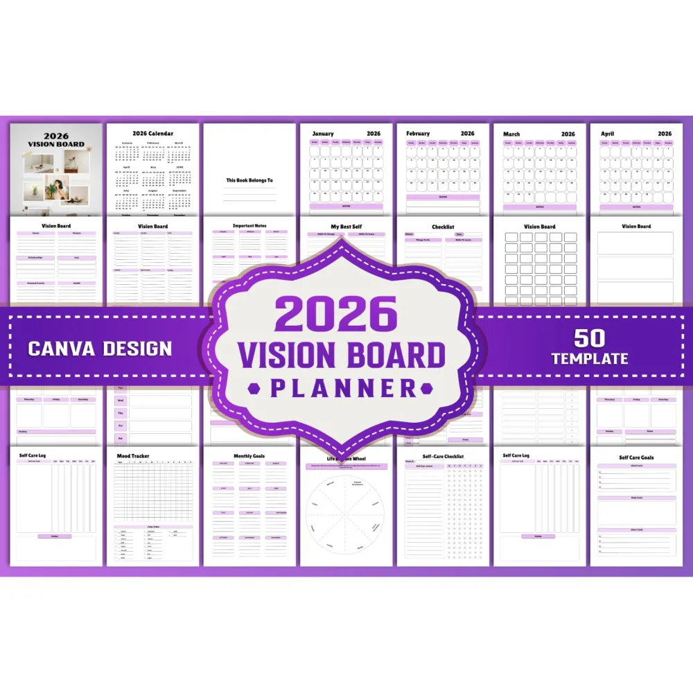 Vision Board Planner
