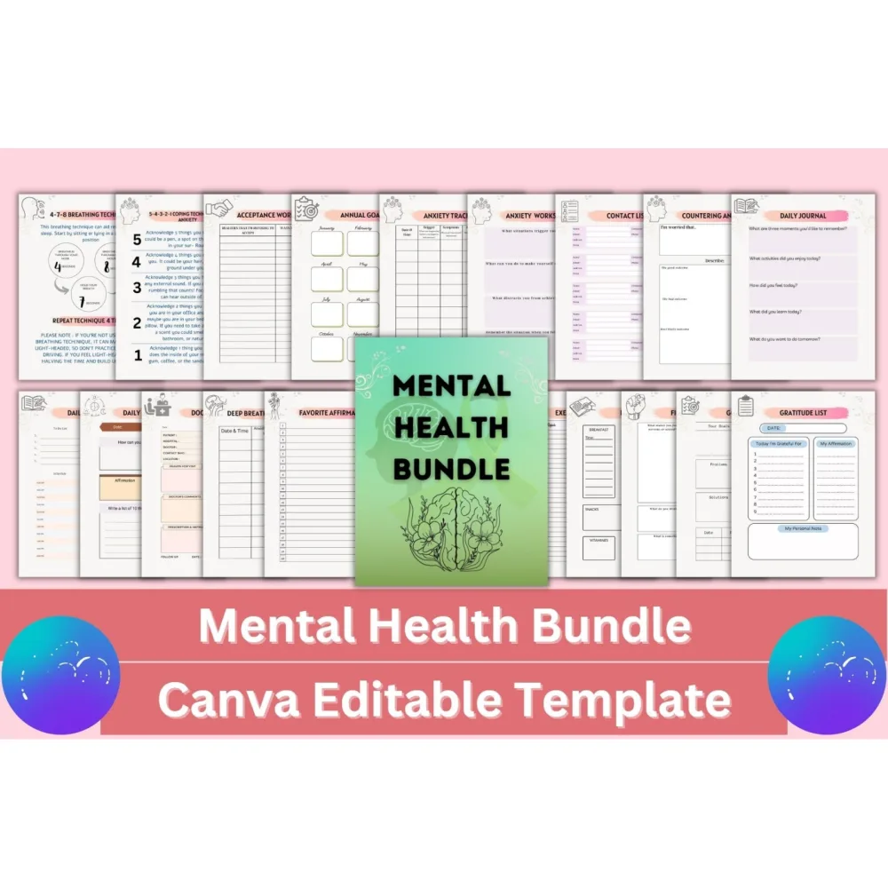Mental Health Planner for Wellbeing