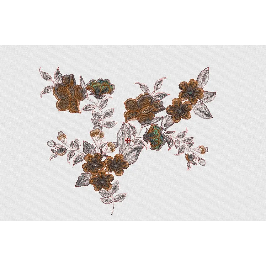 Flower Embroidery Design