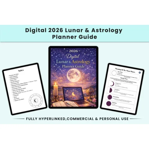 Lunar Astrology Planner