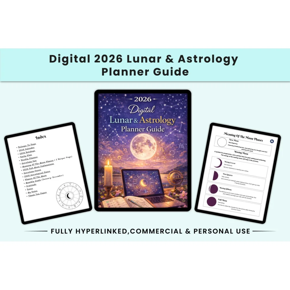 Lunar Astrology Planner