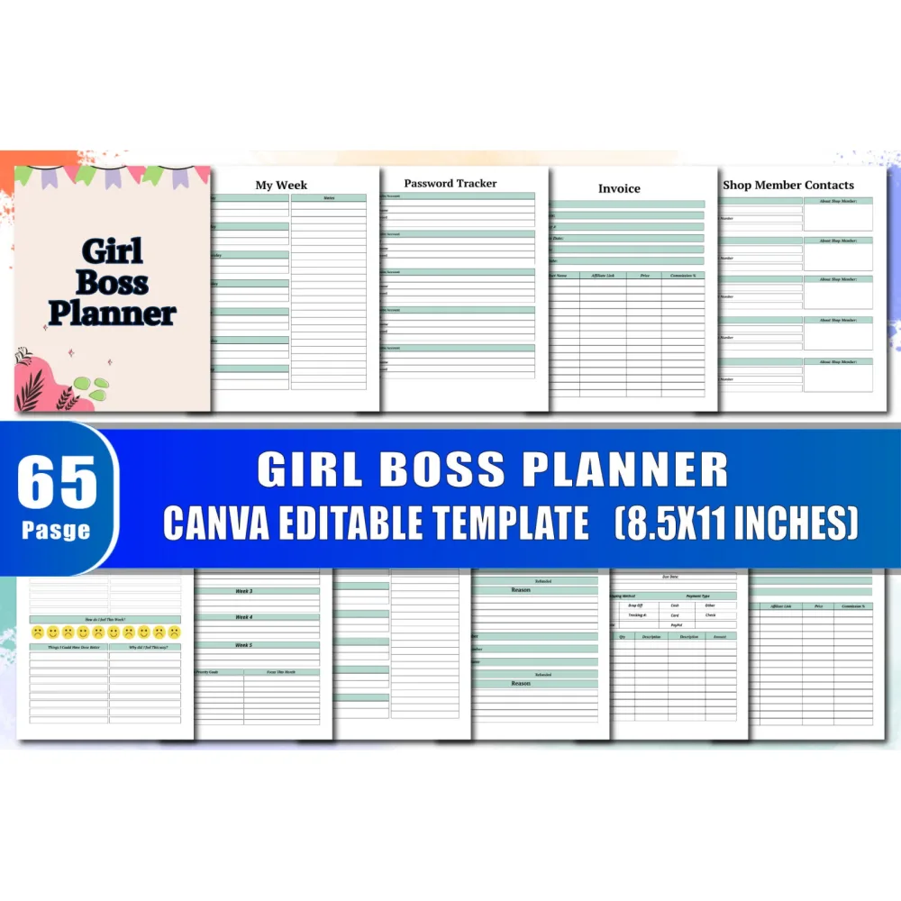 Girl Boss Planner