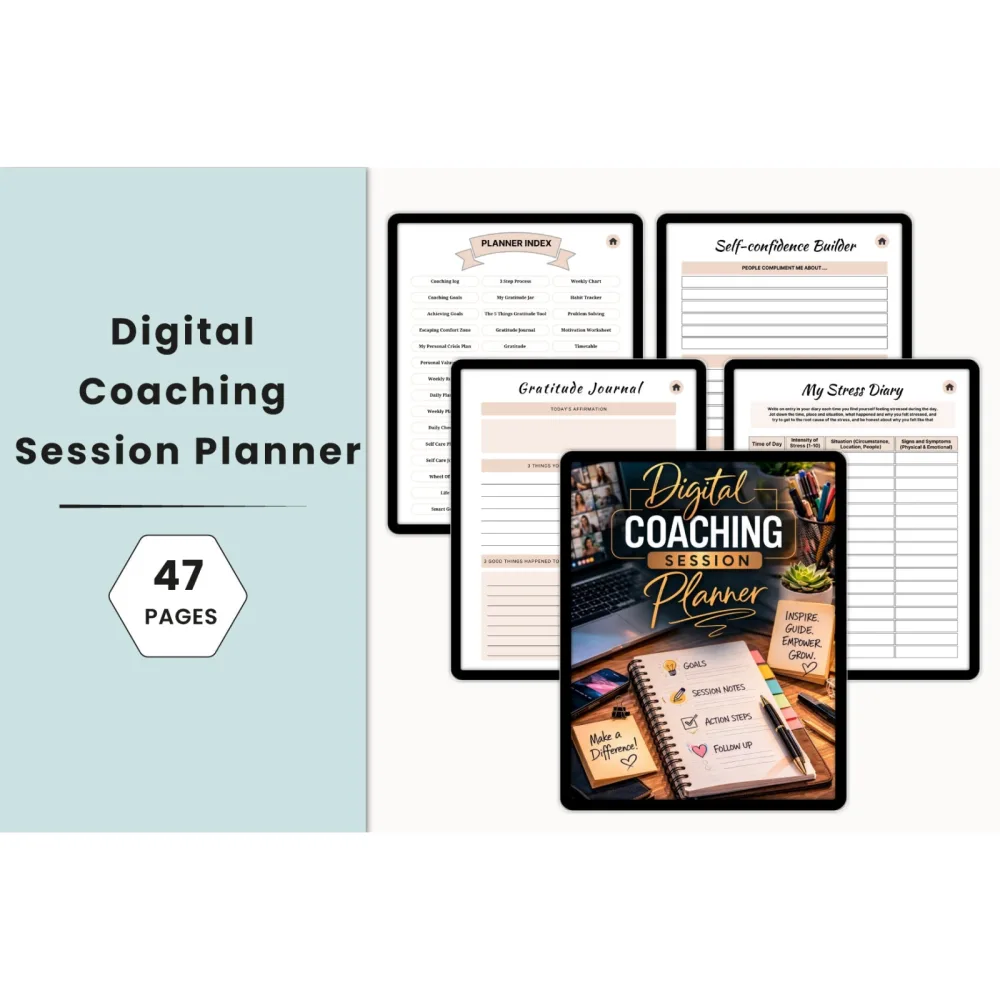 Coaching Session Planner Template