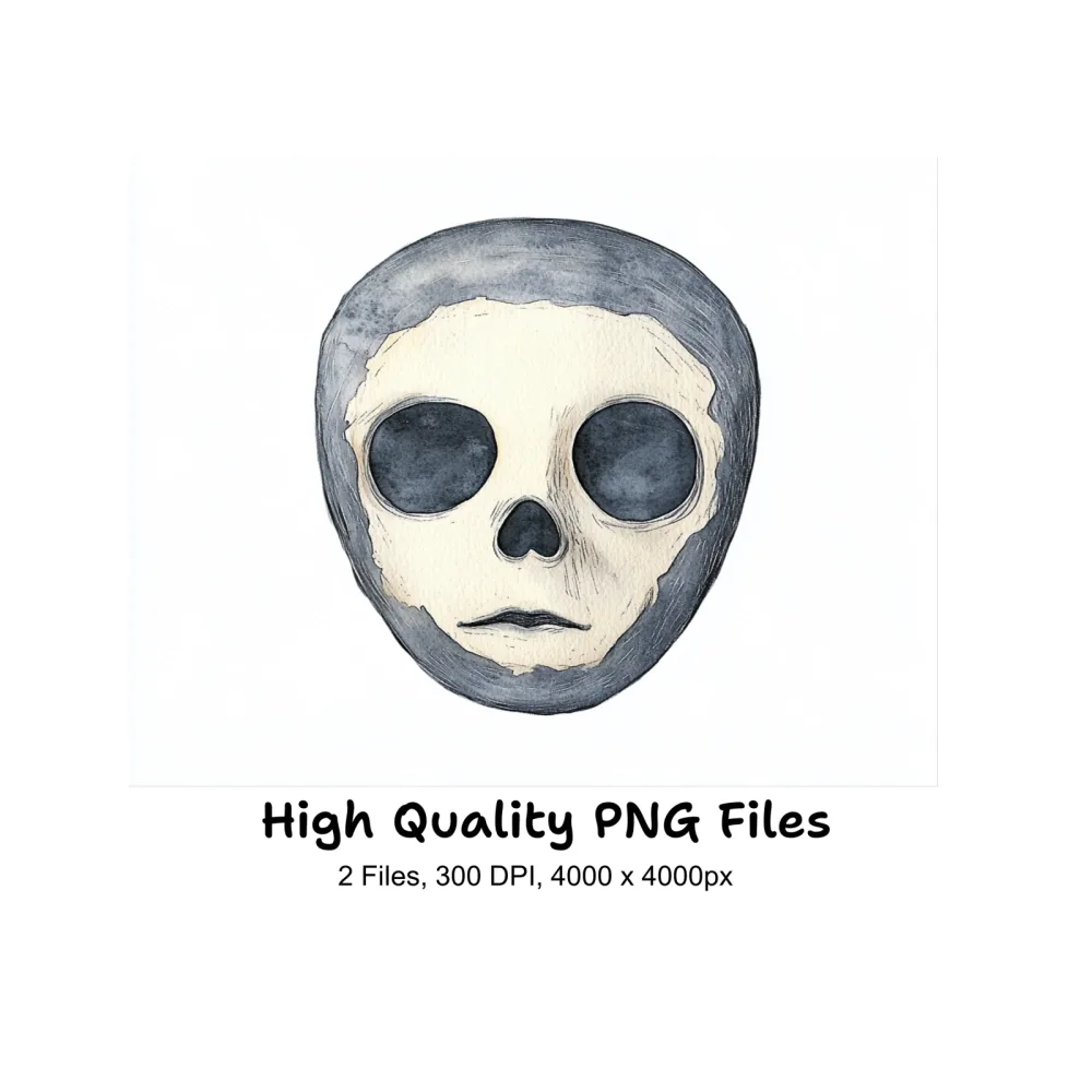 Ghost Band Mask Clipart Bundle