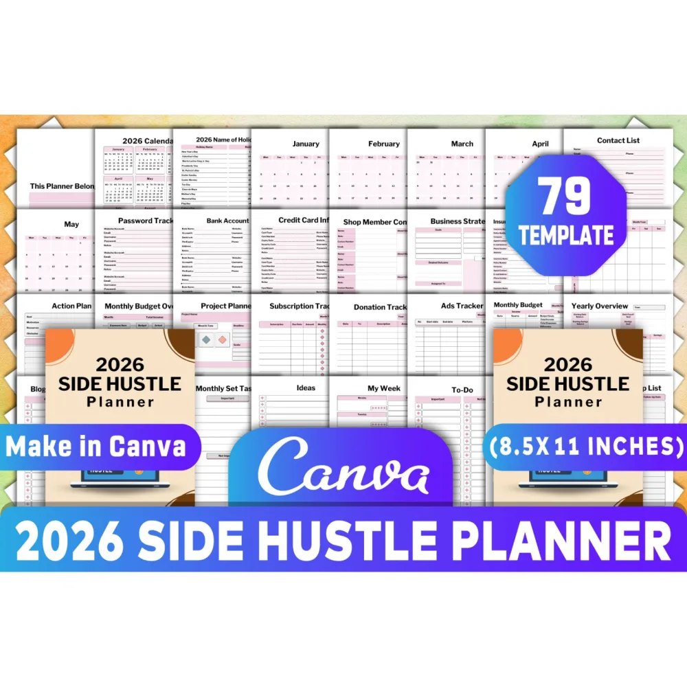 Side Hustle Planner