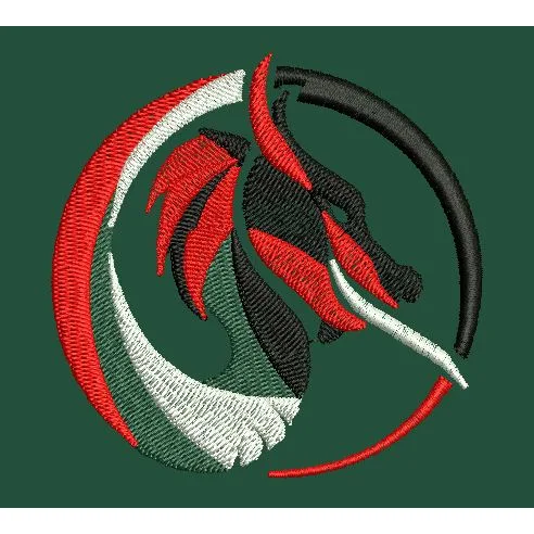 Dragon Embroidery Design