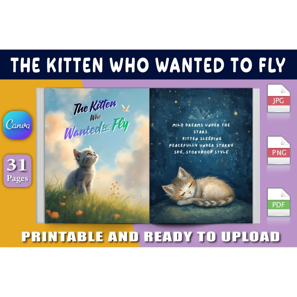 The Kitten Who Wanted to Fly