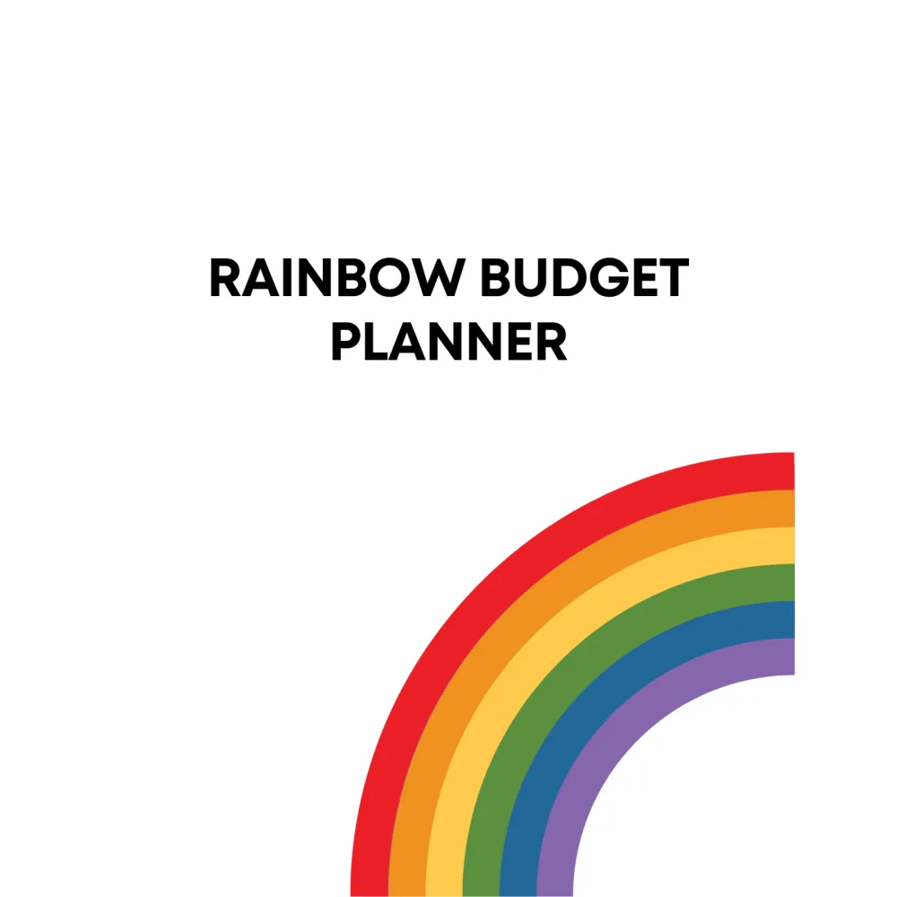 Rainbow Budget Planner Bundle