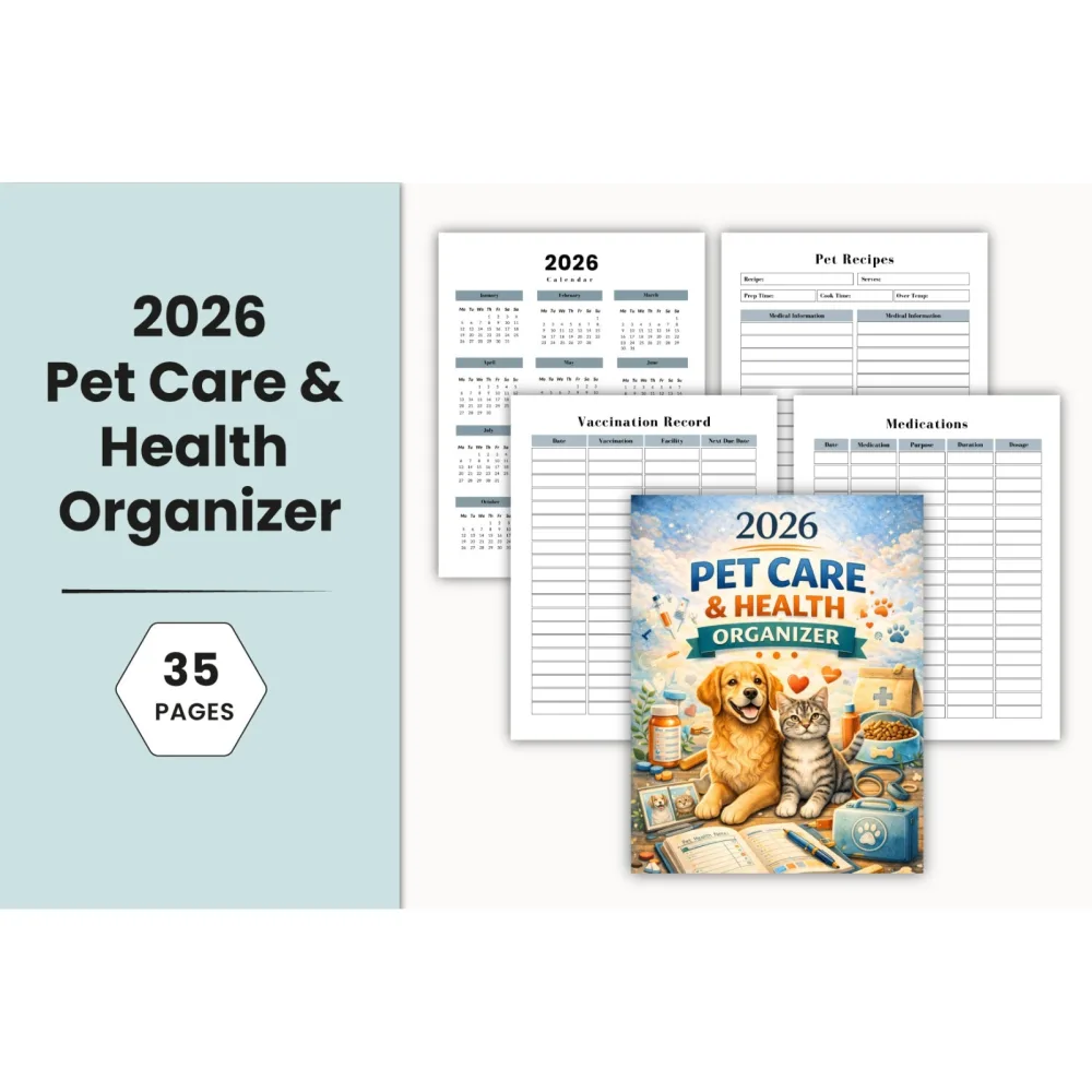 Pet Care Health Planner