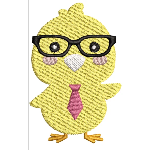 Baby Chick Embroidery Design