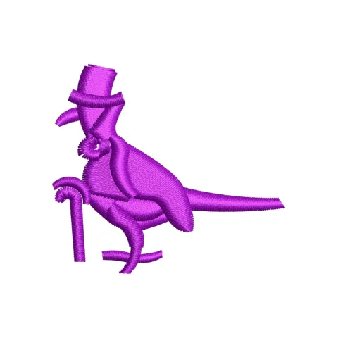 Gentle Bird Embroidery Design