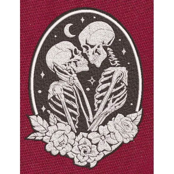 Skull Feeling Embroidery Design
