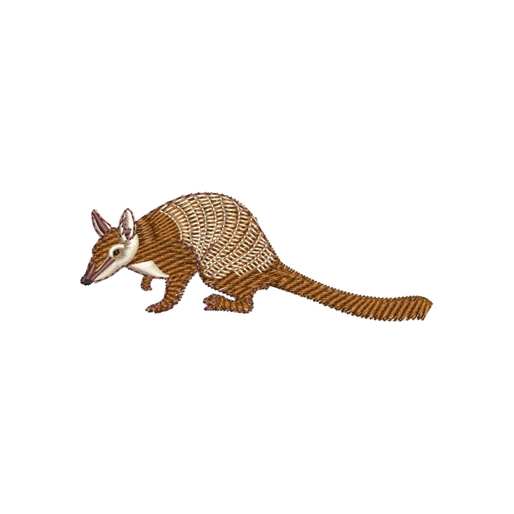 Numbat Embroidery Design