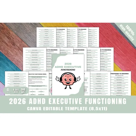 ADHD Executive Functioning Planner