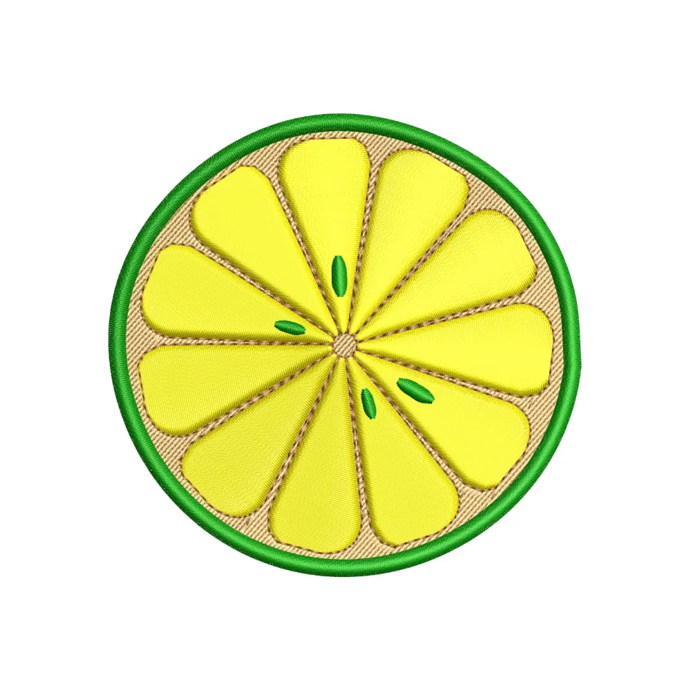 Lime Embroidery Design
