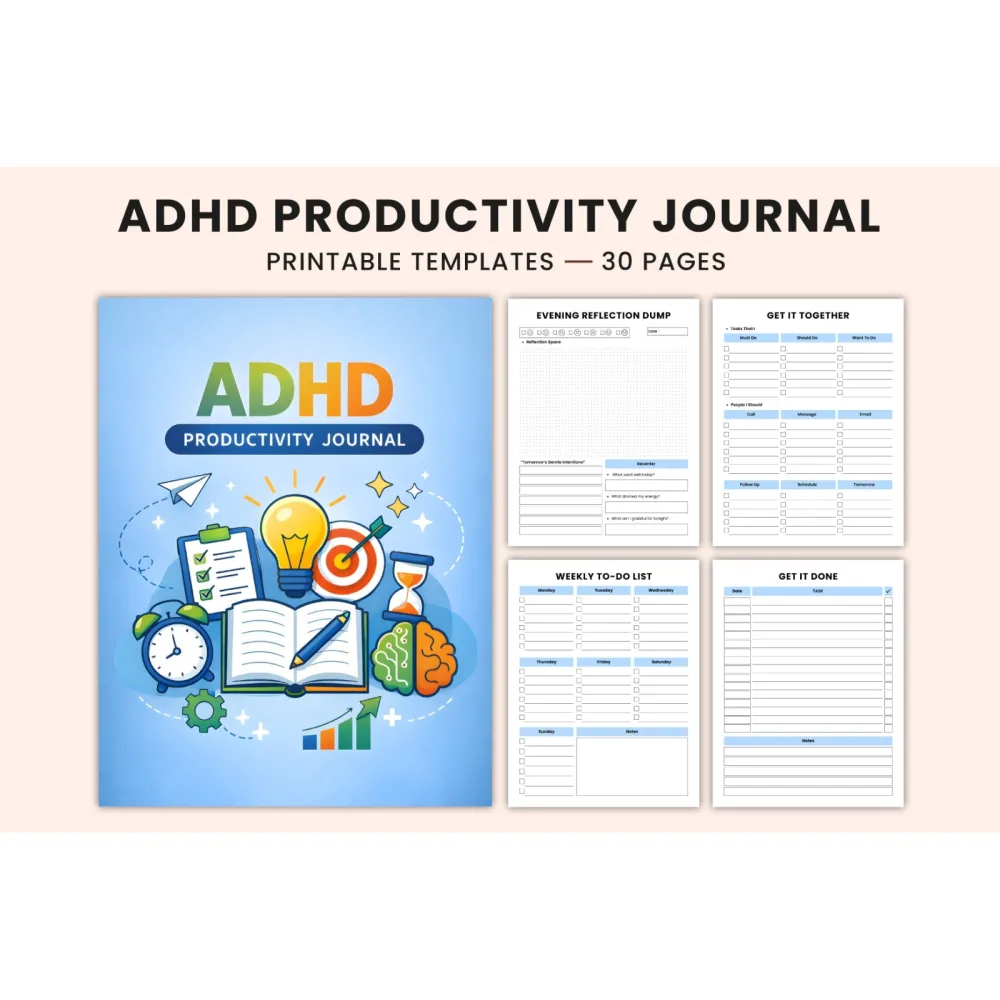 ADHD Productivity Journal