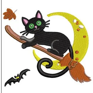 Cat Embroidery Design