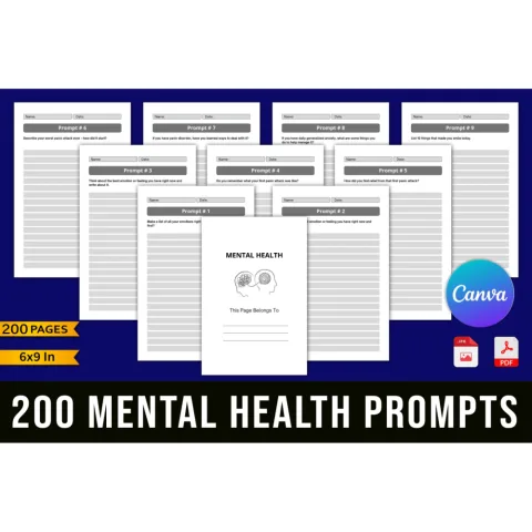 Mental Health Prompts for Wellbeing