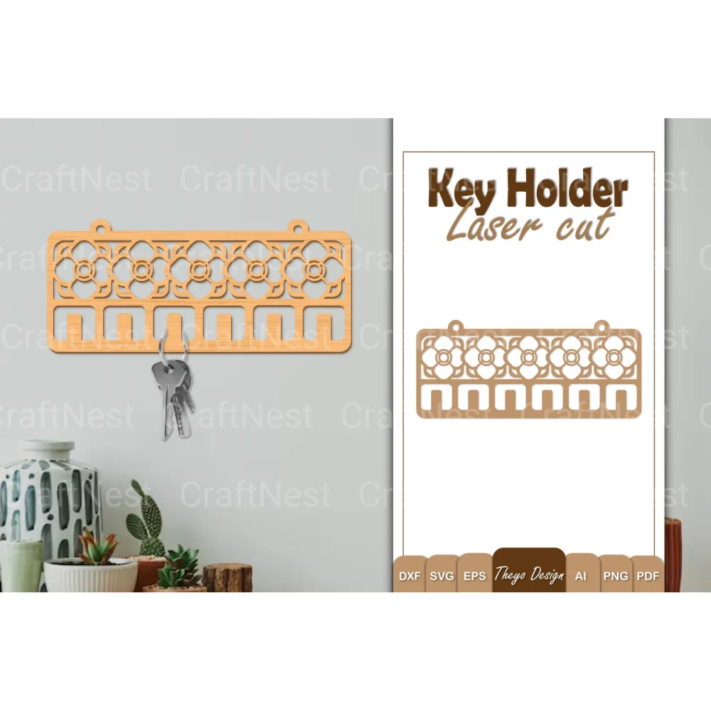 Key Holder SVG Bundle