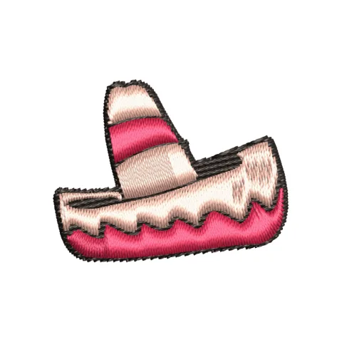 Hat Cap Embroidery Design