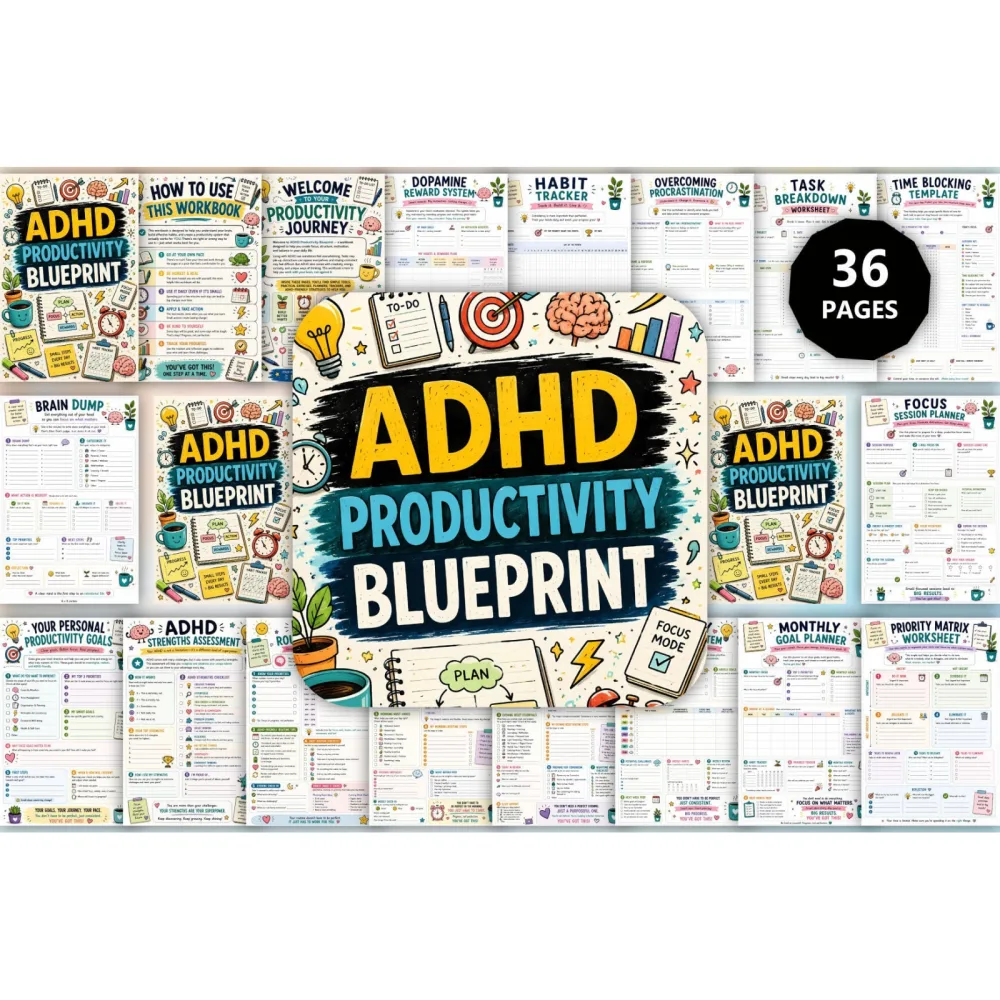 Adhd Productivity Blueprint