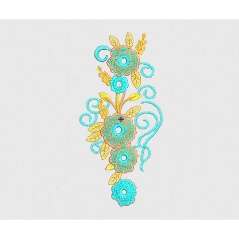 Flower Embroidery Design