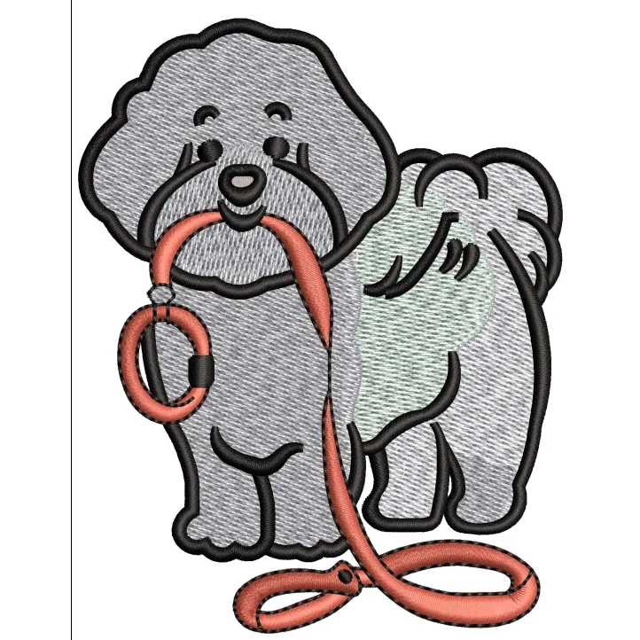 Baby Dog Embroidery Design