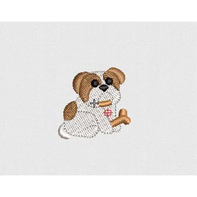 Dog Embroidery Design