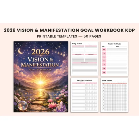 Vision Manifestation Goal Workbook