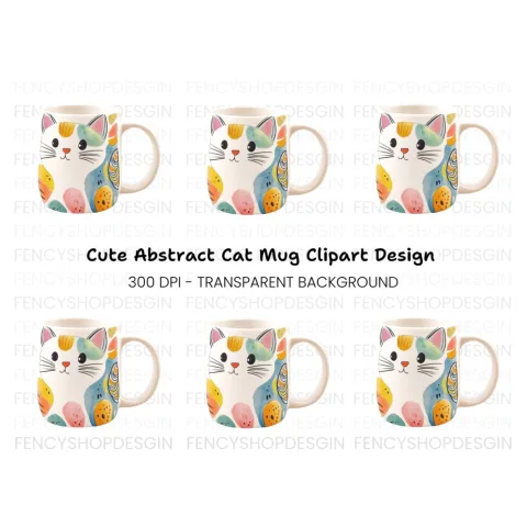 Cute Cat Clipart Bundle