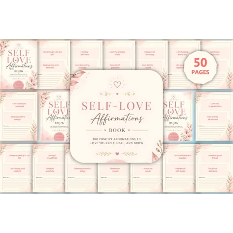 Self Love Affirmations Book