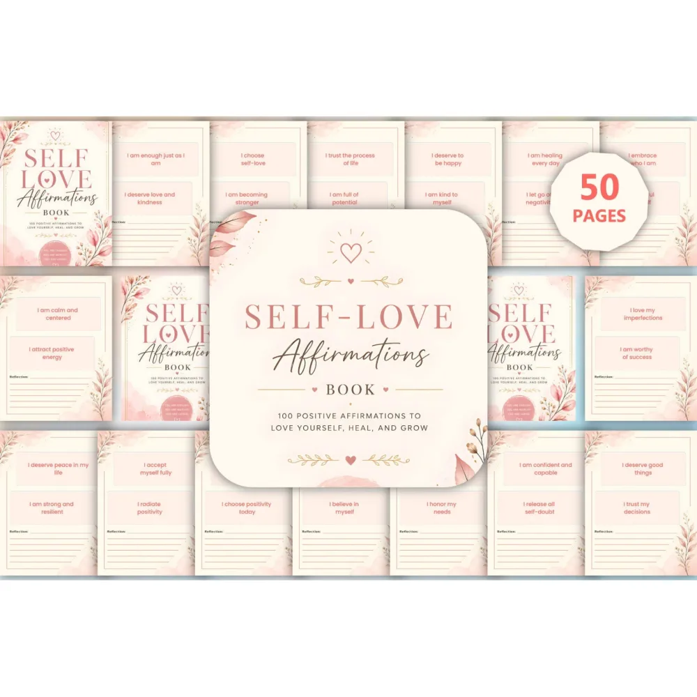 Self Love Affirmations Book
