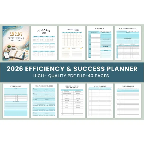 Efficiency Success Planner