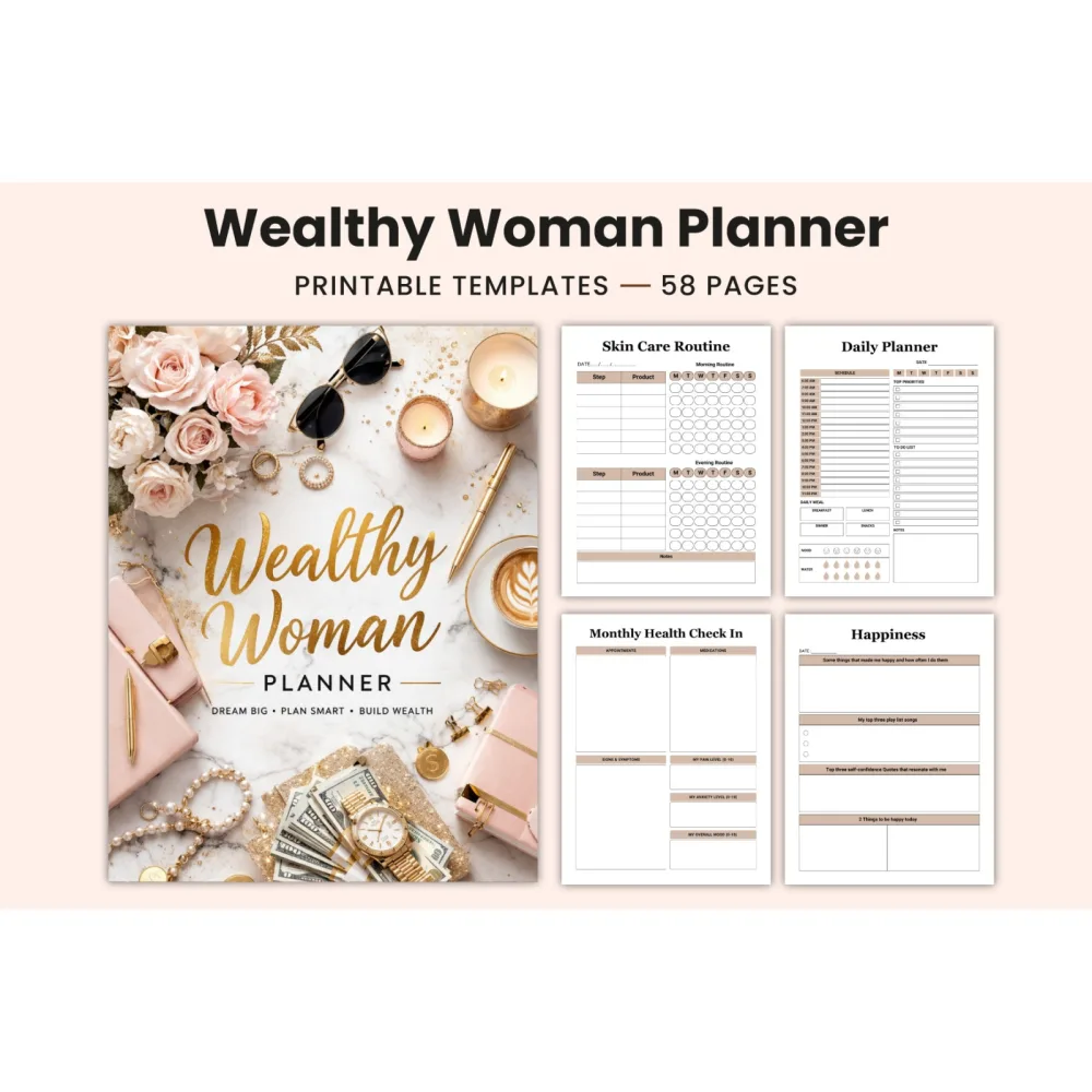 Wealthy Woman Planner