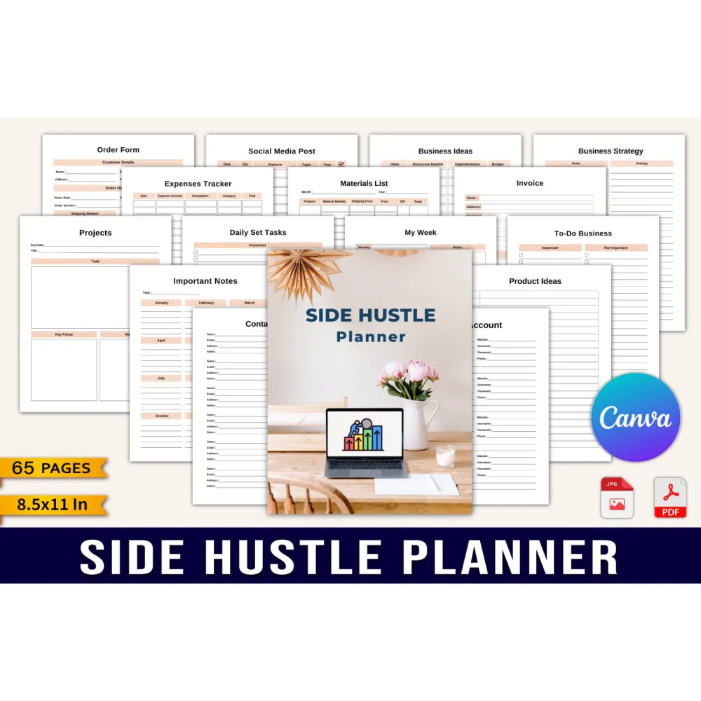 Side Hustle Planner