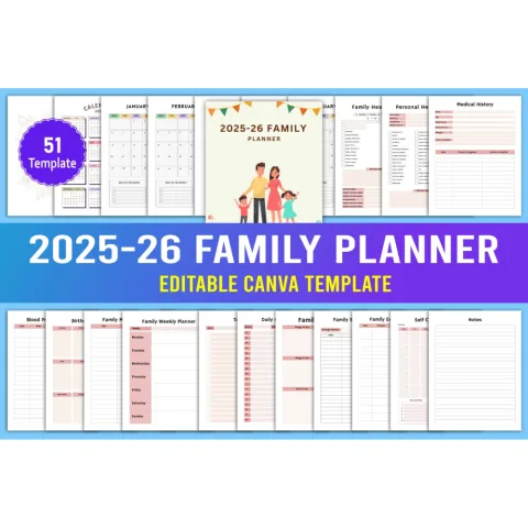 Family Planner Organizer