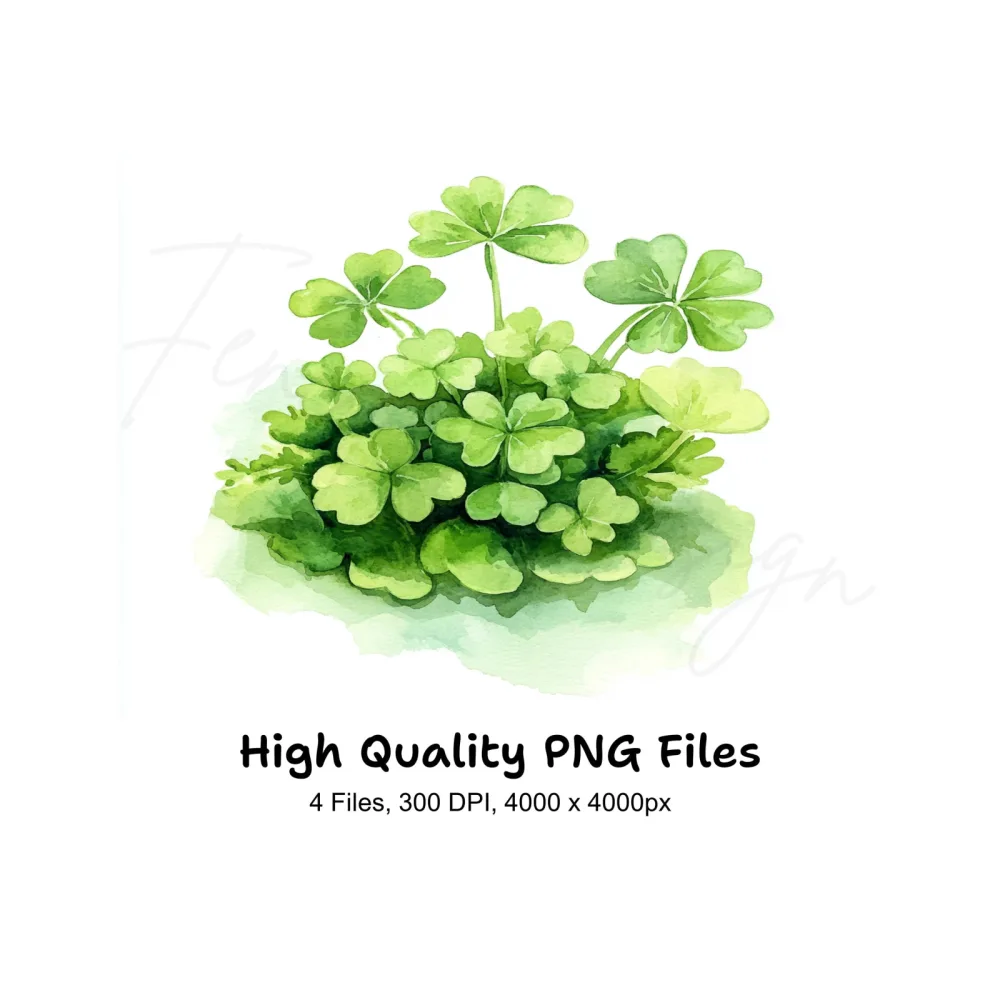 Clover Clipart Bundle