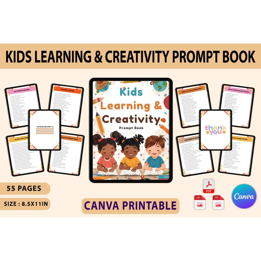 Kids Learning Creativity Prompts
