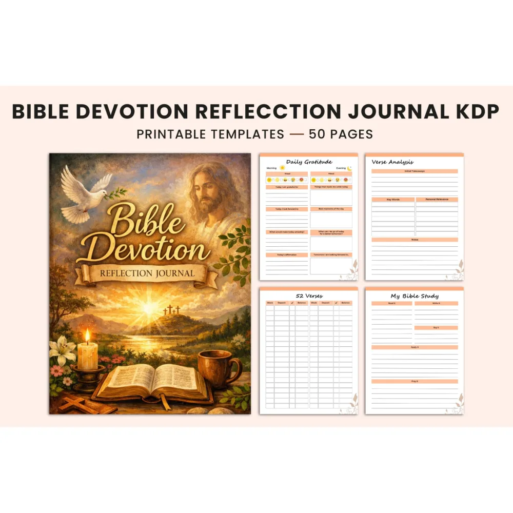 Bible Devotion Reflection Journal