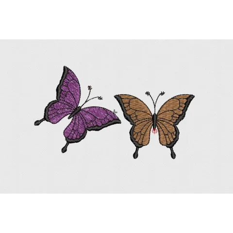 Butterfly Embroidery Design
