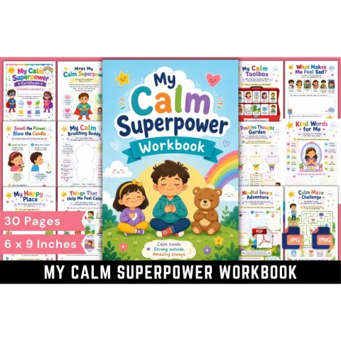 My Calm Superpower Workbook