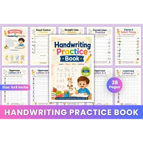 Handwriting Practice Book